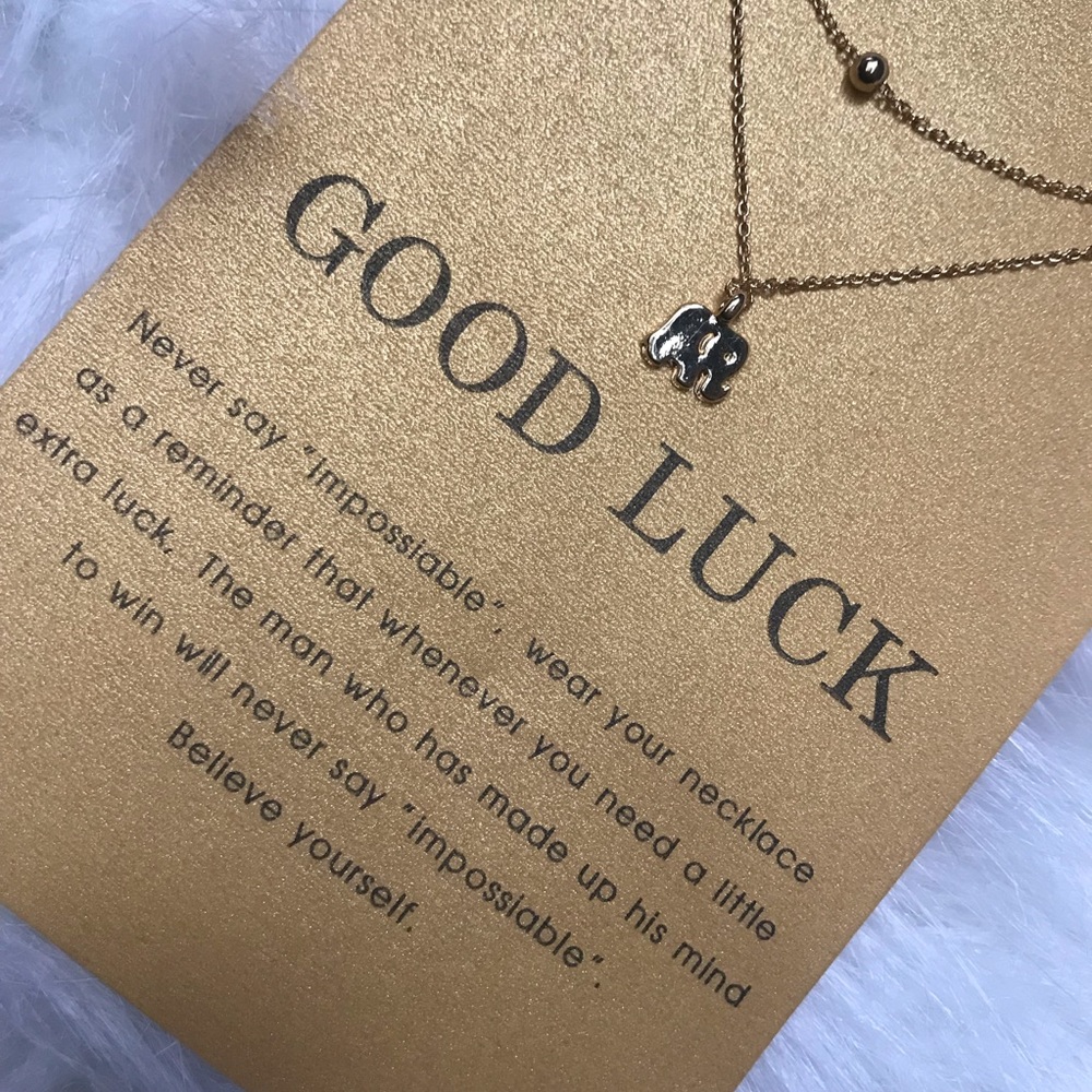 Good Luck ✯ Layered Necklace - Picture 6 of 7